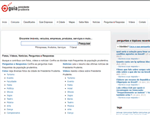 Tablet Screenshot of mais.guiapresidenteprudente.com.br